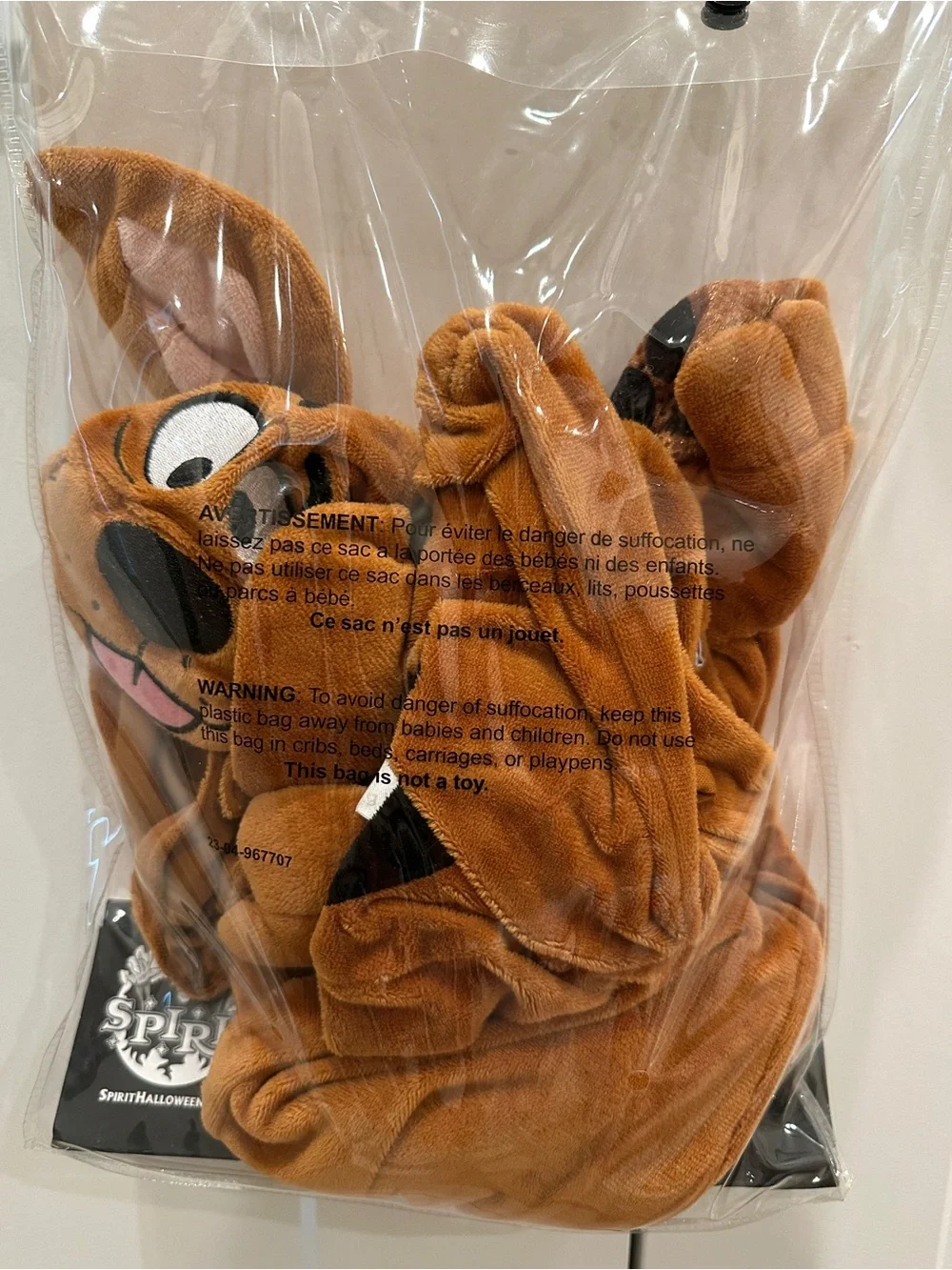 Infant Scooby Costume 0-6+ months